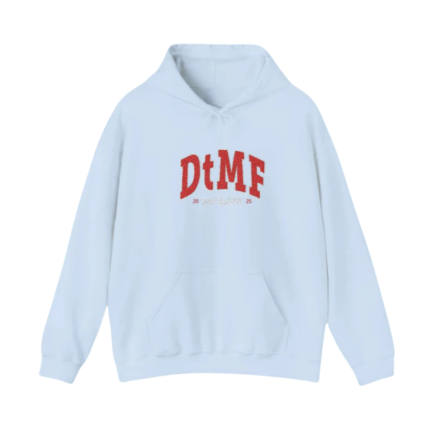 DTmF Blue Embroidery Hoodie