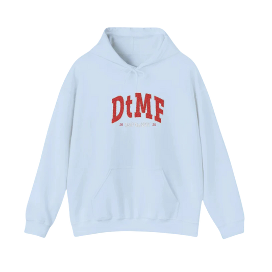 DTmF Blue Embroidery Hoodie