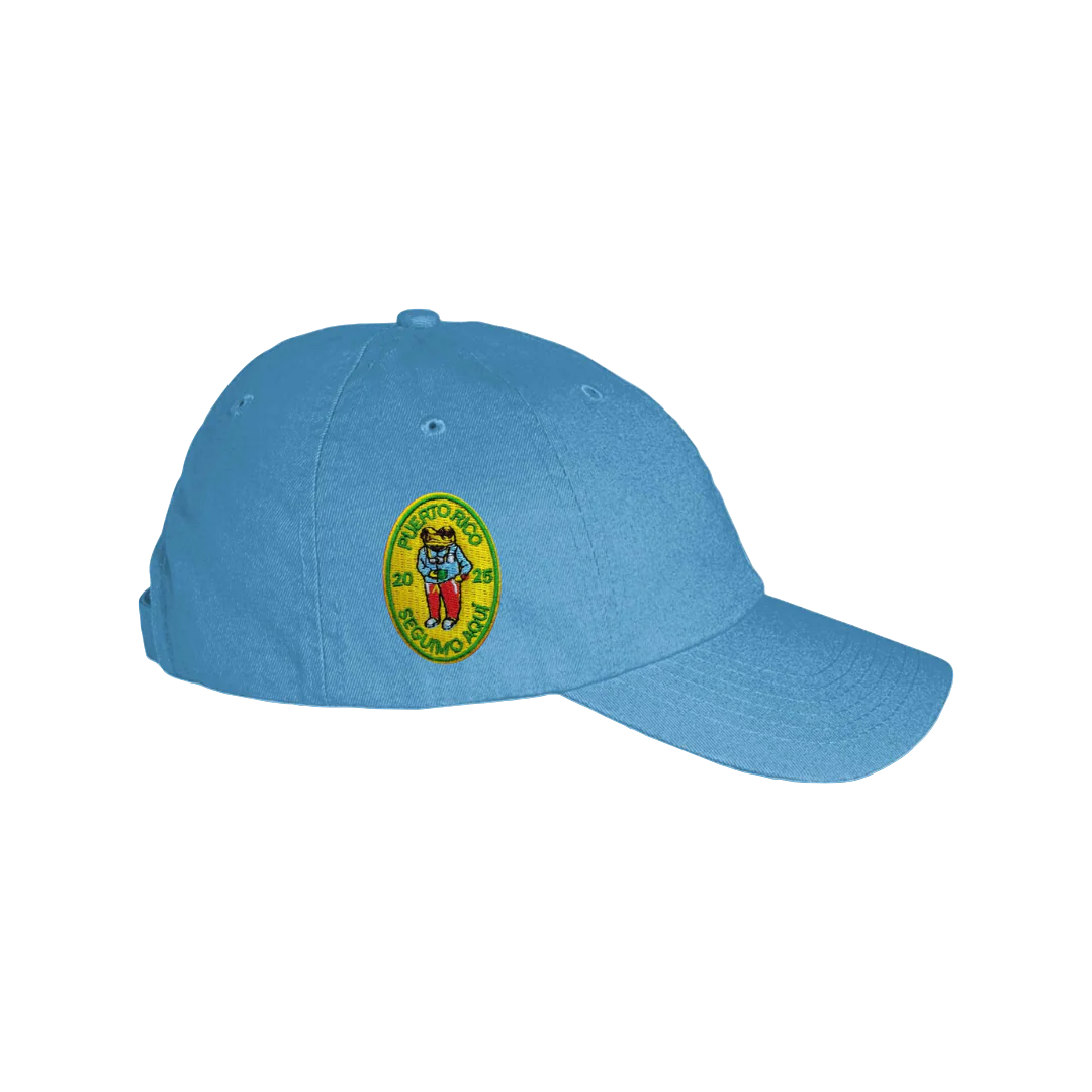 Puerto Rico Blue Dad Hat